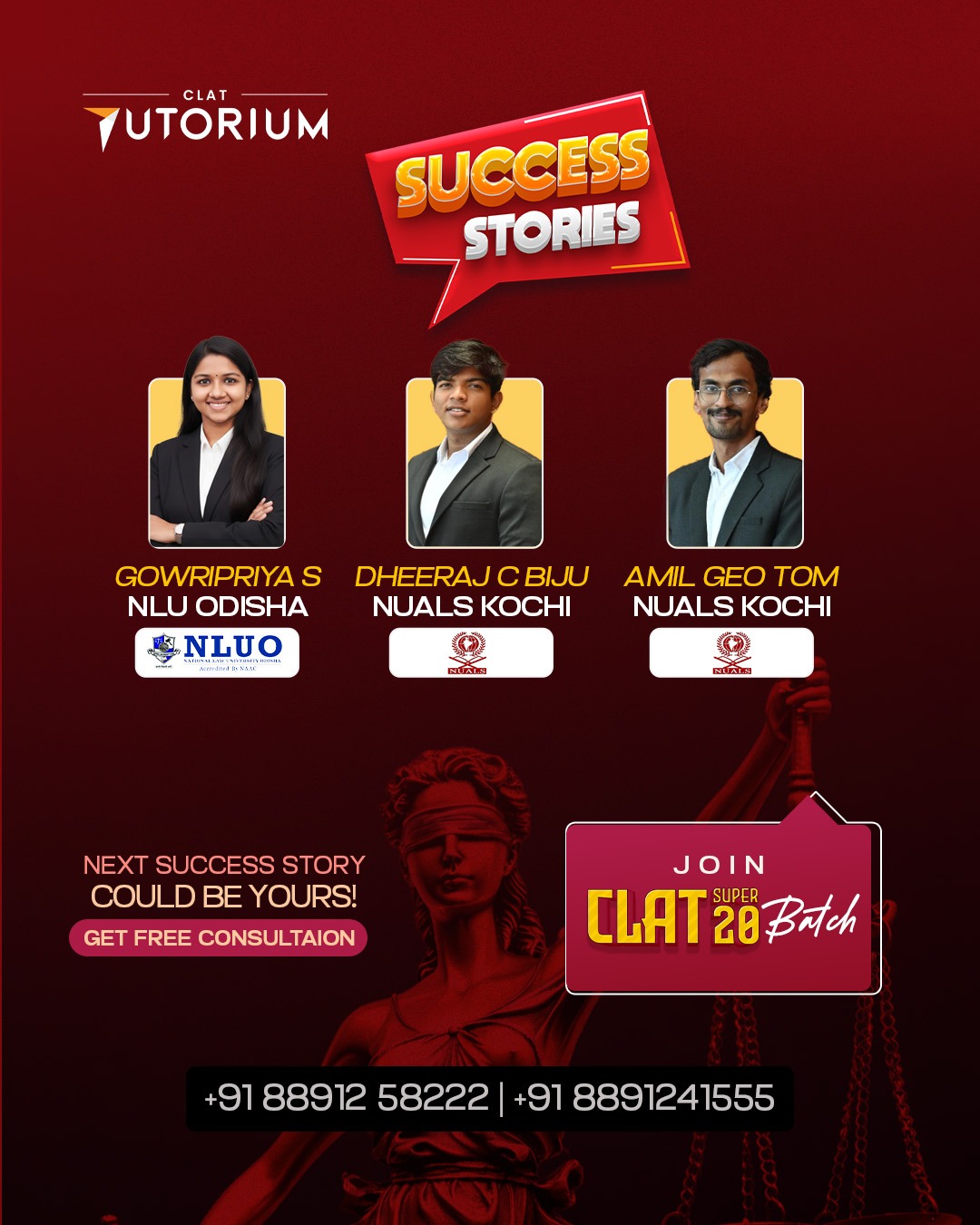 CLAT Success stories